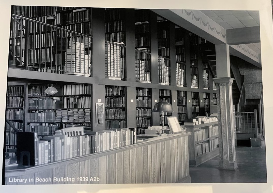 Flashback Friday Beach Hall Library Department of Anthropology