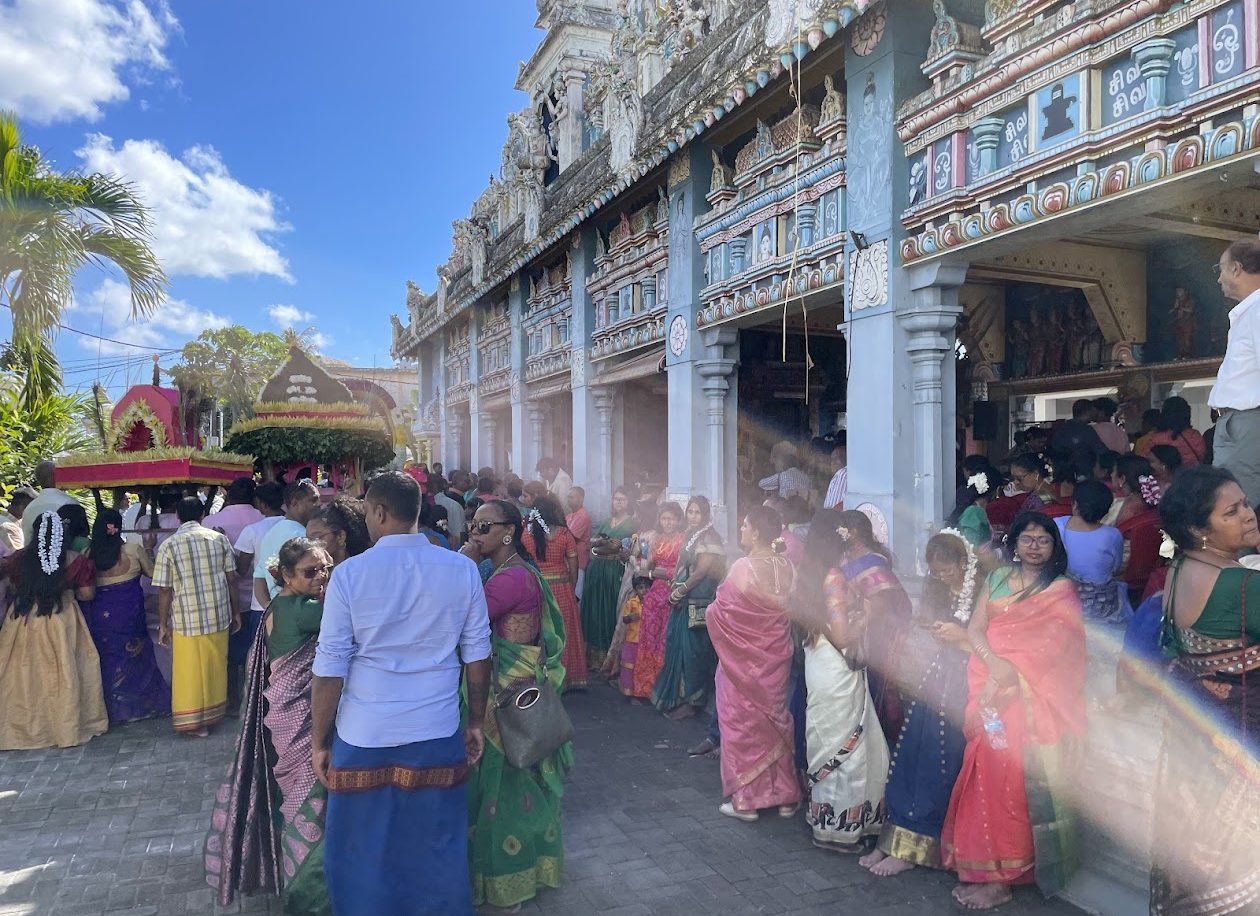 Participants in the Cavadee ritual