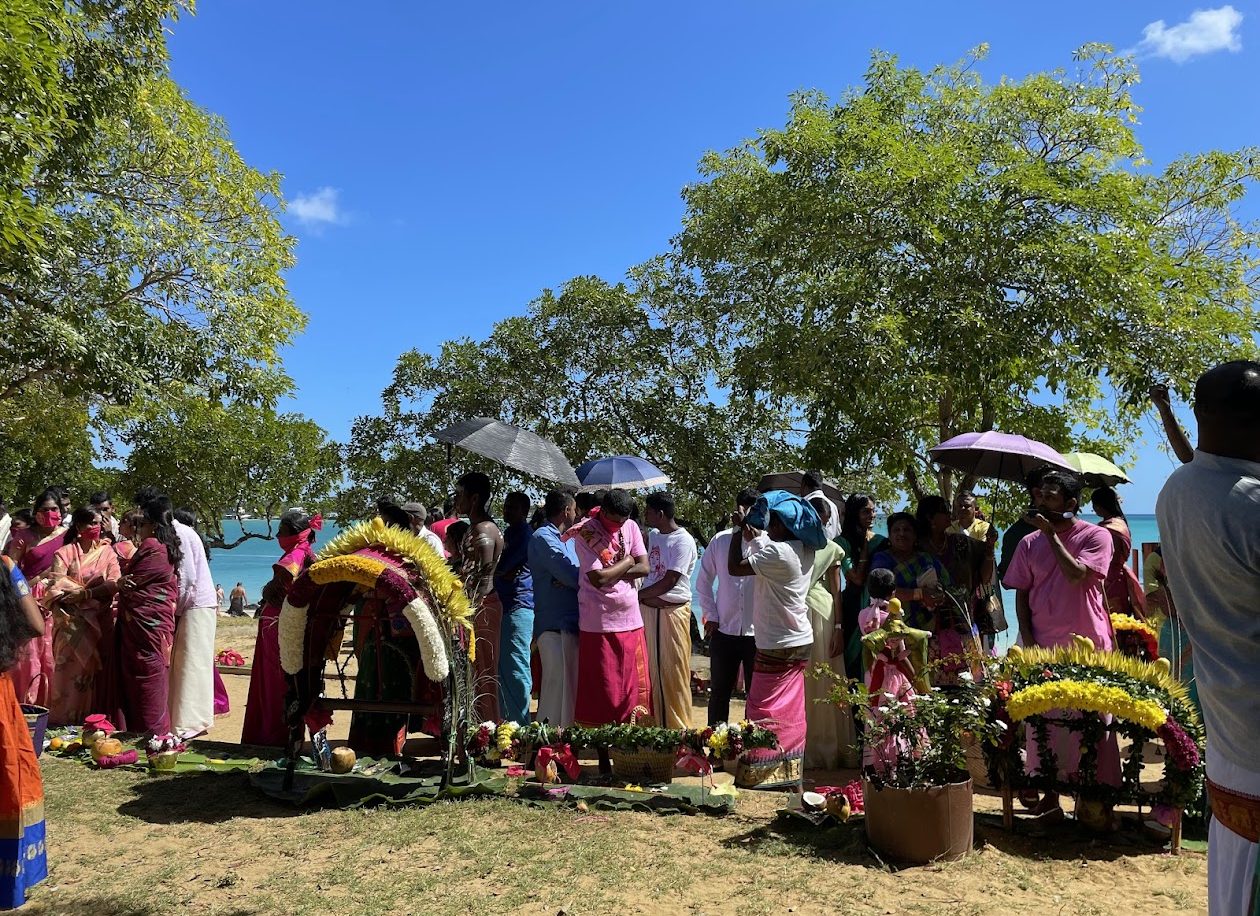 Cavadee ritual in Grand Baie