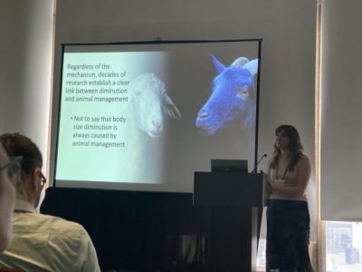 Roxanne Lebenzon presenting